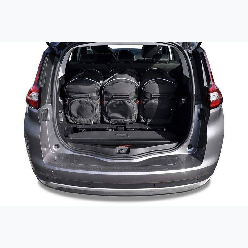 KJUST Renault Grand Scenic 2016-2021 set sac pentru compartimentul de bagaje 5 buc negru. 12