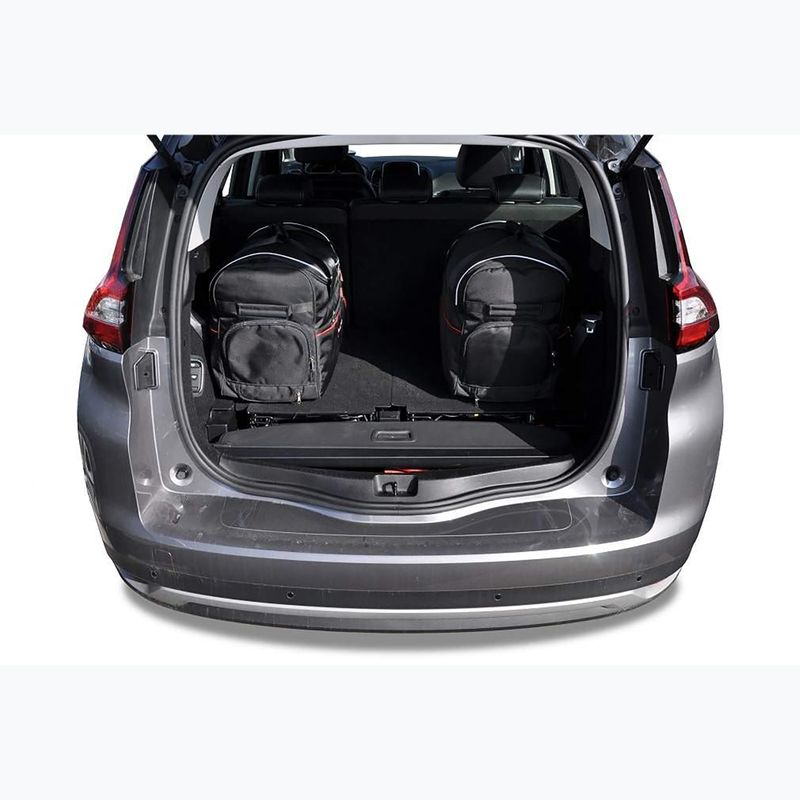 KJUST Renault Grand Scenic 2016-2021 set sac pentru compartimentul de bagaje 5 buc negru. 13