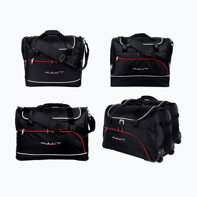 KJUST set sac portbagaj Skoda Fabia Combi 2007-2014 5 buc negru.