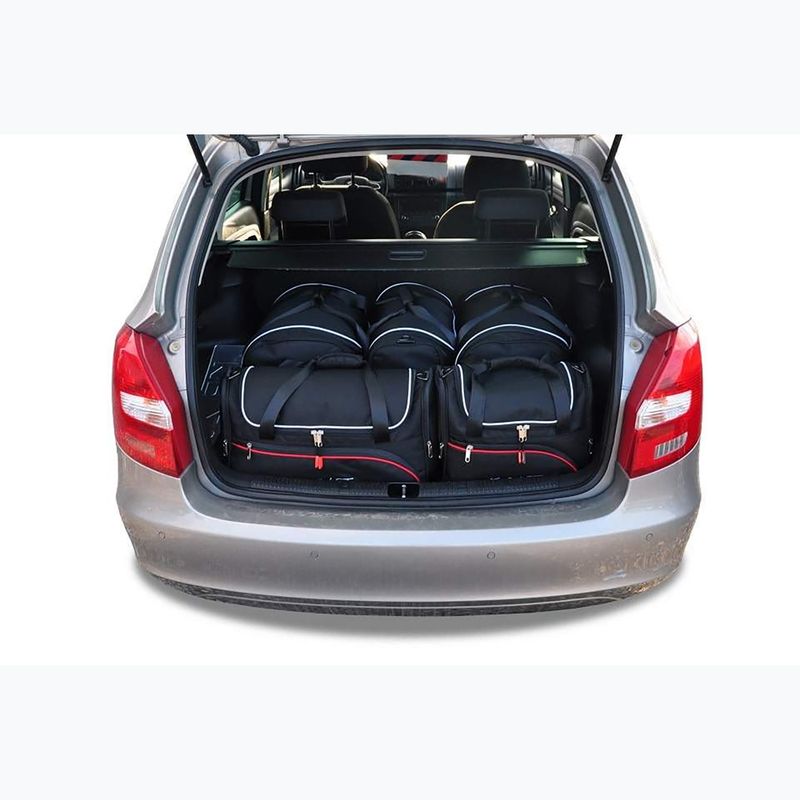 KJUST set sac portbagaj Skoda Fabia Combi 2007-2014 5 buc negru. 12