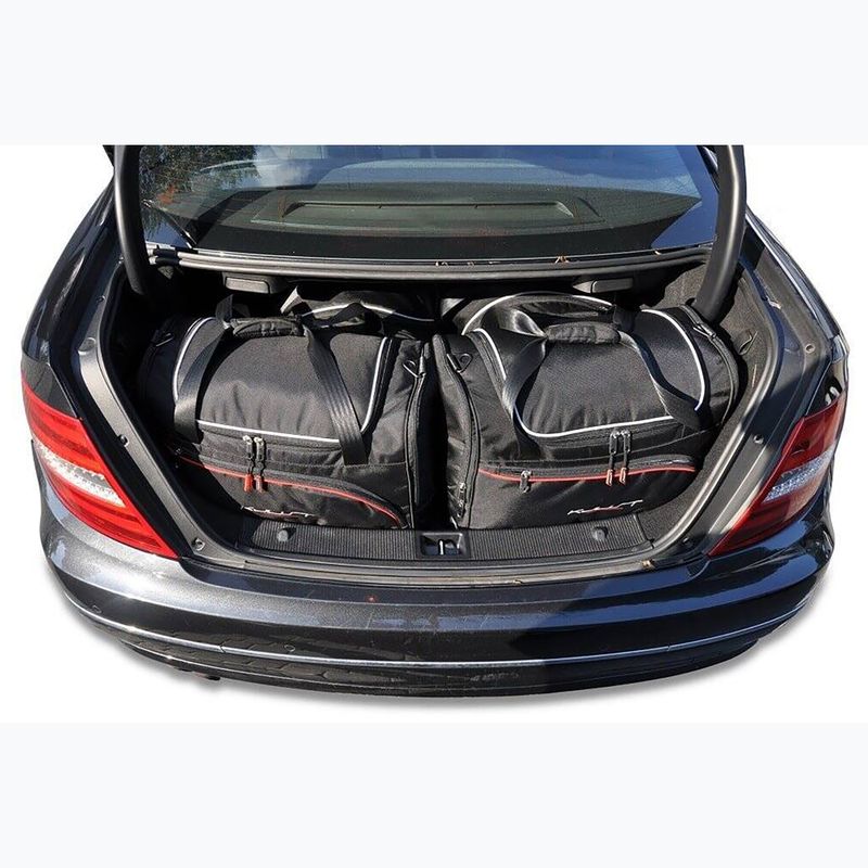 Set de genți pentru portbagaj KJUST Mercedes-Benz C Coupe 2011-2014 4 buc. negru 12