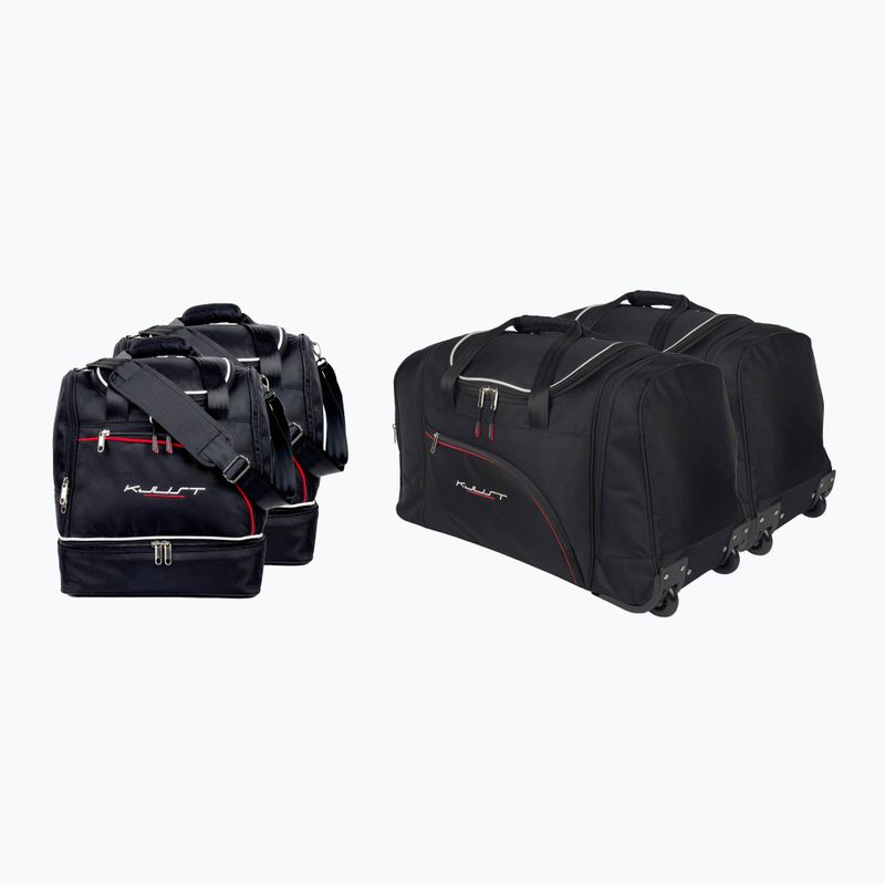 Set de genți pentru portbagaj KJUST Ford Focus Hatchback 2018+ 4 buc. black
