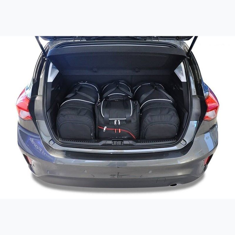 Set de genți pentru portbagaj KJUST Ford Focus Hatchback 2018+ 4 buc. black 13