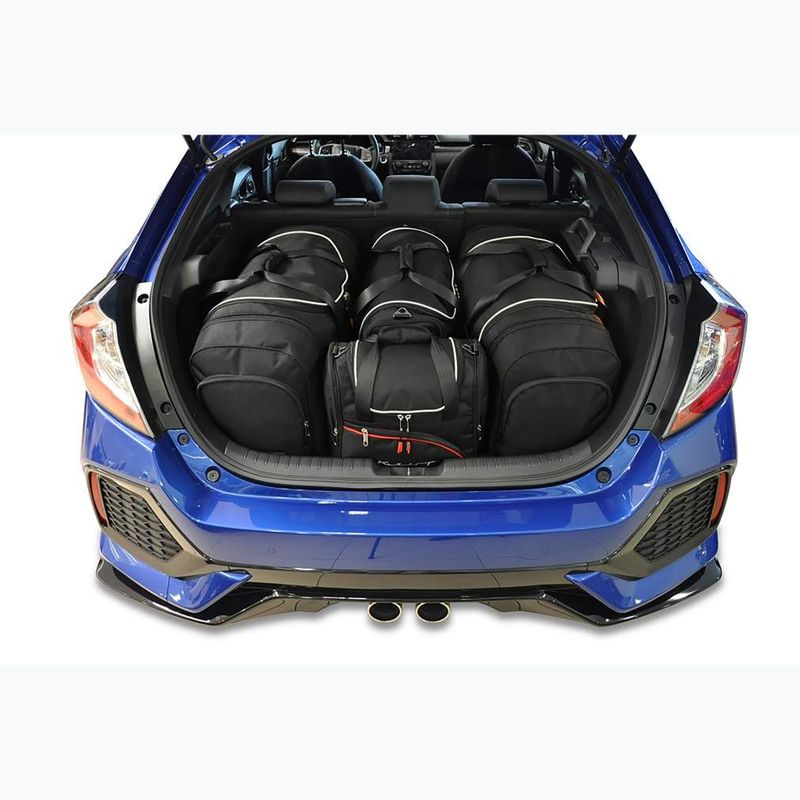 Set de genți pentru portbagaj KJUST Honda Civic Hatchback 2017-2021 4 buc. black 14
