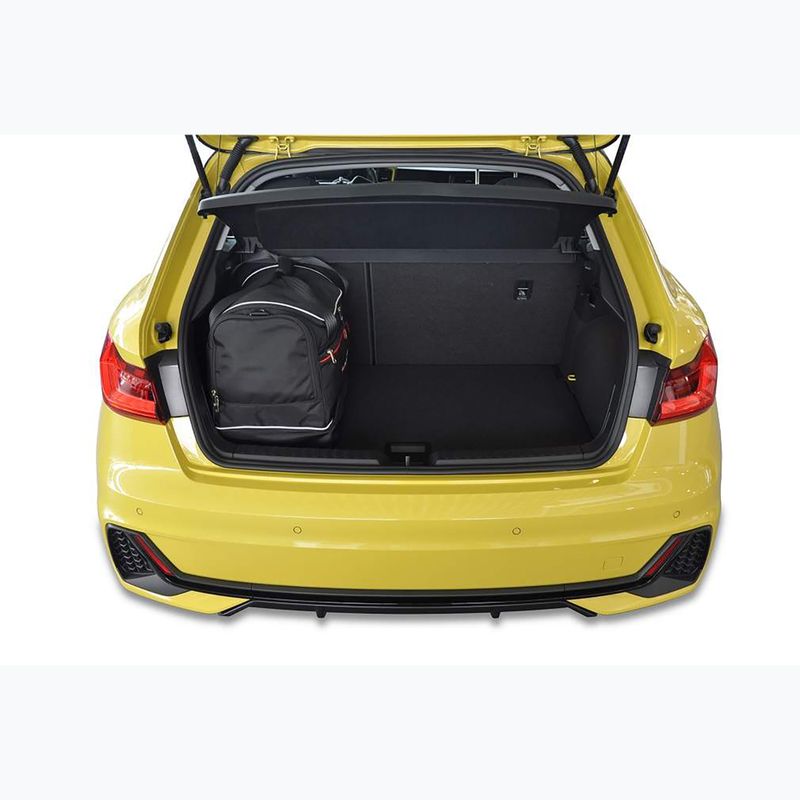 KJUST Audi A1 set geantă portbagaj 2018+ 3 buc negru 15