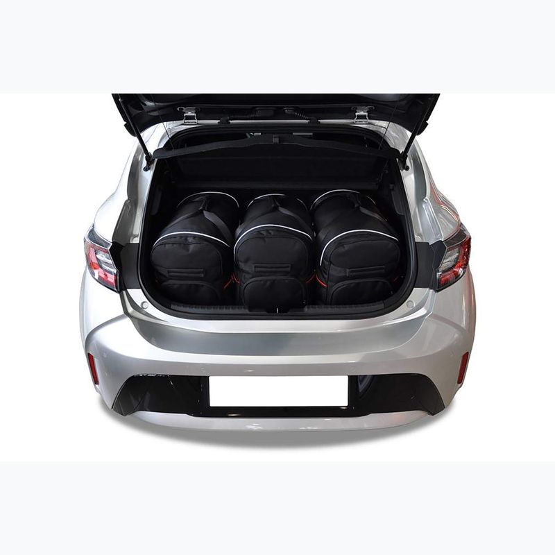 KJUST Toyota Corolla Hatchback 2019+ 3 set de bagaje negru. 12