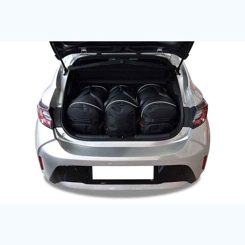 KJUST Toyota Corolla Hatchback 2019+ 3 set de bagaje negru. 14