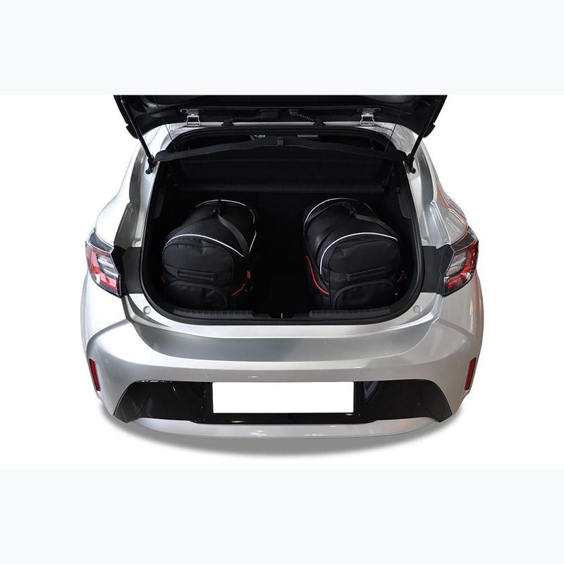 KJUST Toyota Corolla Hatchback 2019+ 3 set de bagaje negru. 15