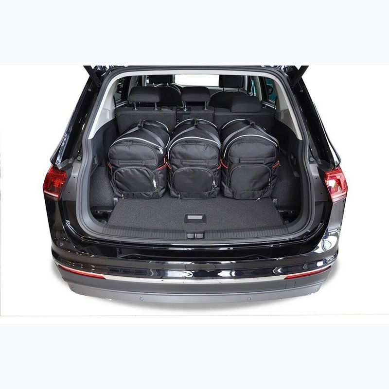 Set de genți pentru portbagaj KJUST Volkswagen Tiguan Allspace 2017+ 5 buc. negru 16