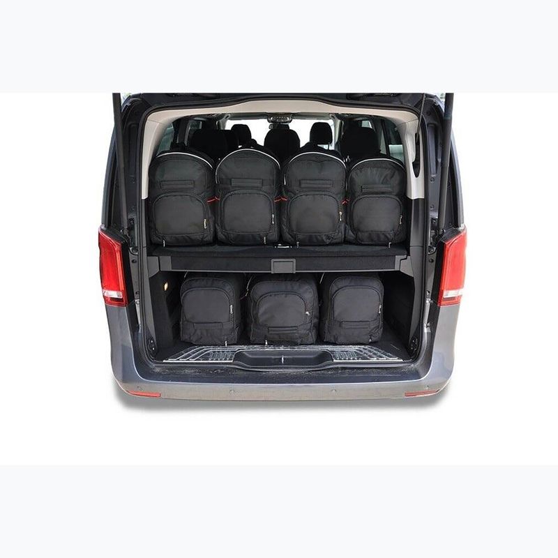 Set de genți pentru portbagaj KJUST Mercedes-Benz V Extra Long 2014+ 7 buc. negru 8