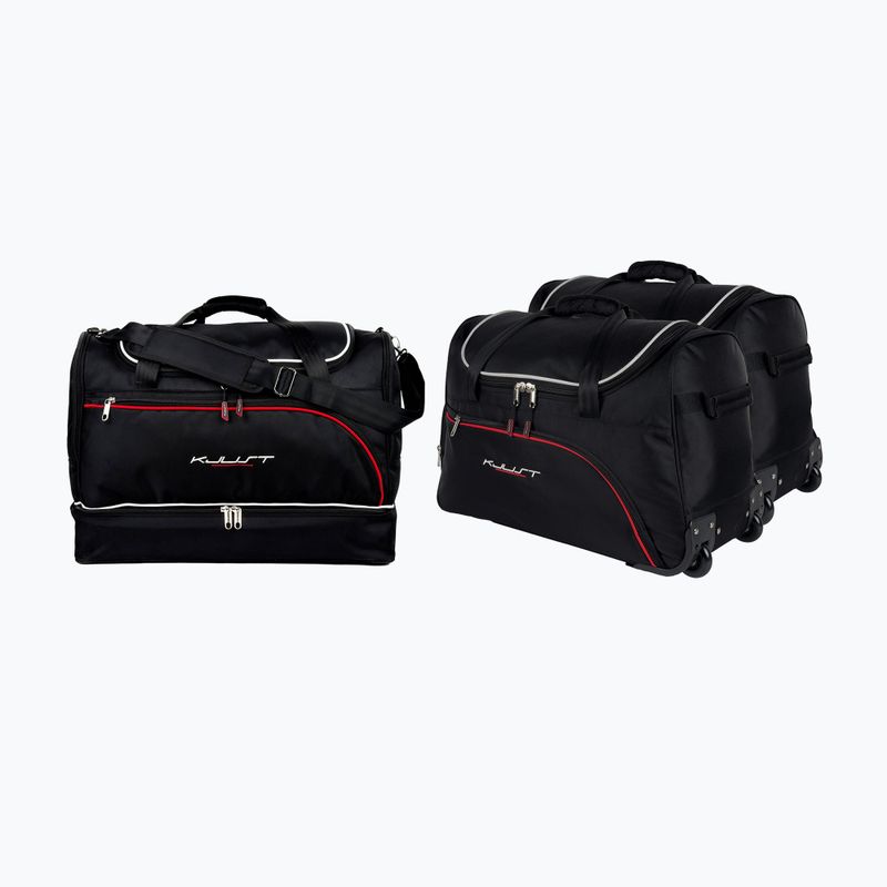 KJUST Audi A3 Sportback set geantă portbagaj 2020+ 3 buc negru