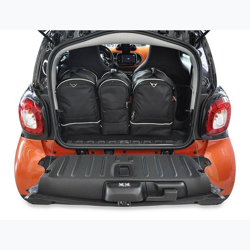 KJUST Smart Fortwo Coupe Ev 2020+ 3 set de saci pentru bagaje negru. 14