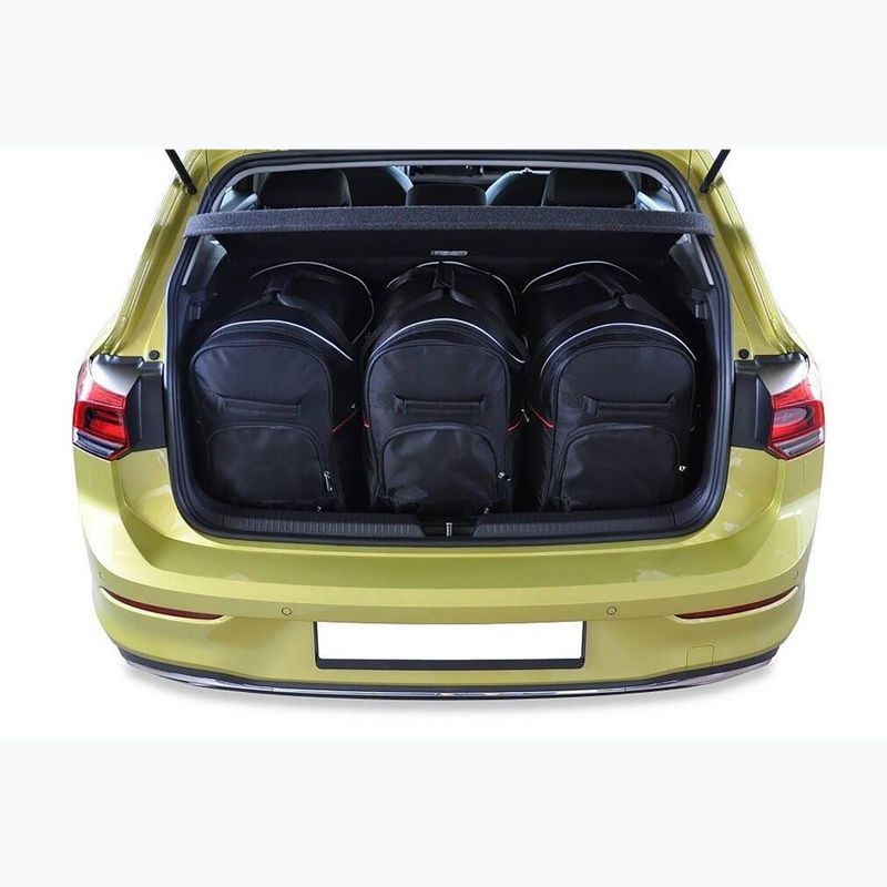 Set de genți pentru portbagaj KJUST Volkswagen Golf Hatchback 2019+ 3 buc. negru 16