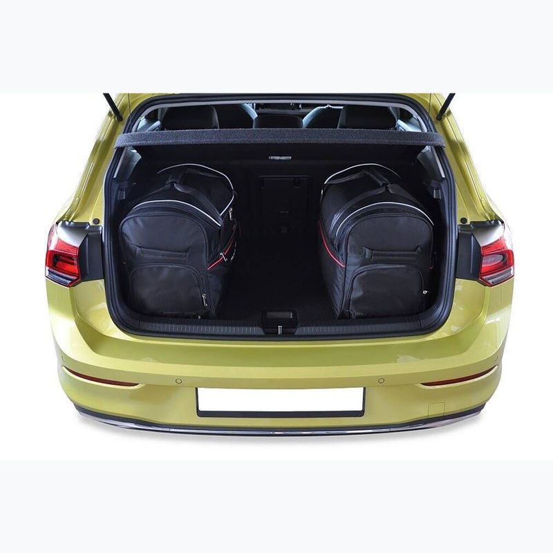 Set de genți pentru portbagaj KJUST Volkswagen Golf Hatchback 2019+ 3 buc. negru 17