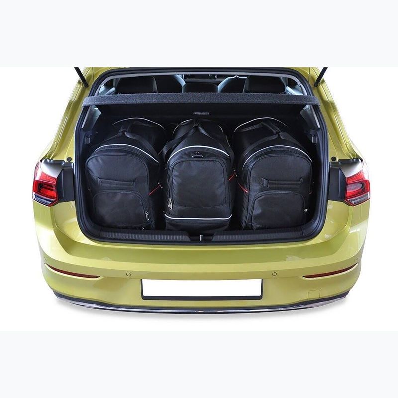 Set de genți pentru portbagaj KJUST Volkswagen Golf Hatchback 2019+ 3 buc. negru 15