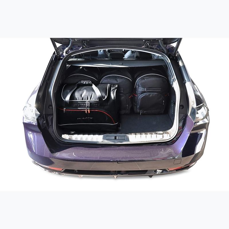 KJUST set bagaje Peugeot 508 Sw Hybrid Phev 2019+ 5 buc negru. 12
