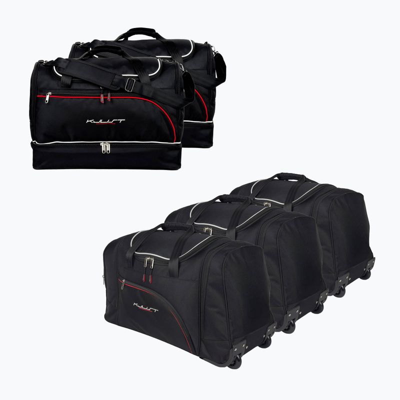Set de genți pentru portbagaj KJUST Mercedes-Benz Gls 2019+ 5 buc. negru