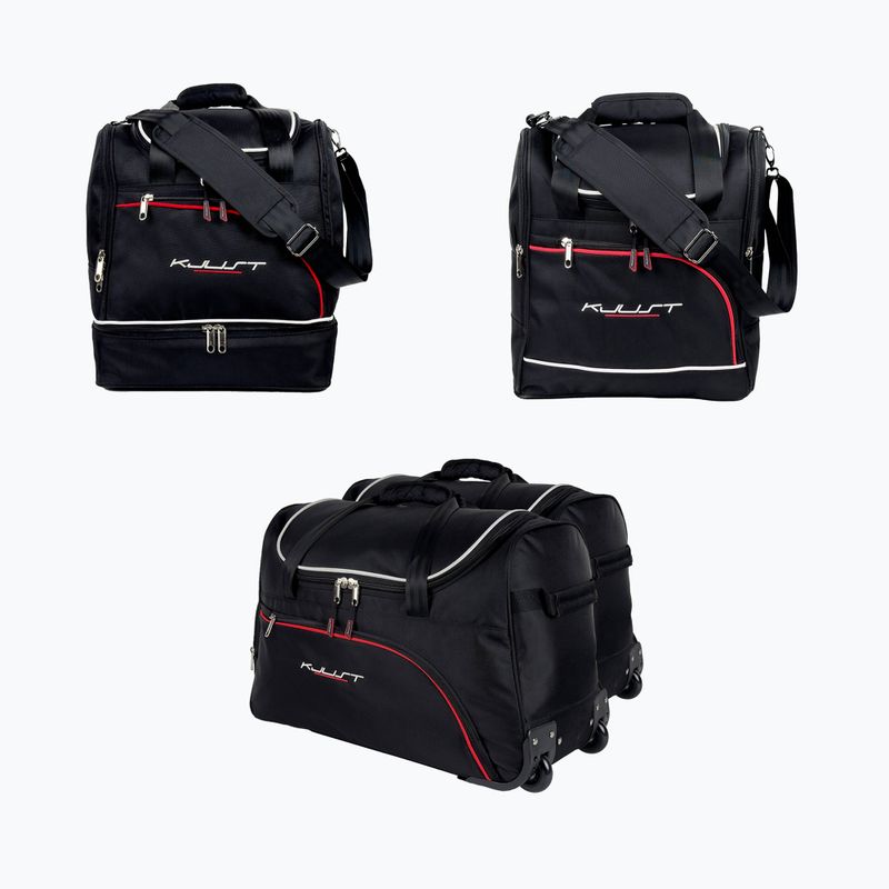 Set de genți pentru portbagaj KJUST Jeep Renegade 2014+ 4 buc. negru