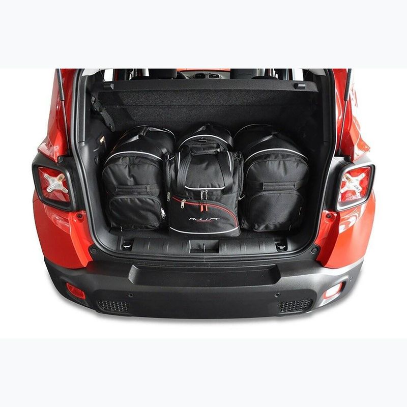 Set de genți pentru portbagaj KJUST Jeep Renegade 2014+ 4 buc. negru 15