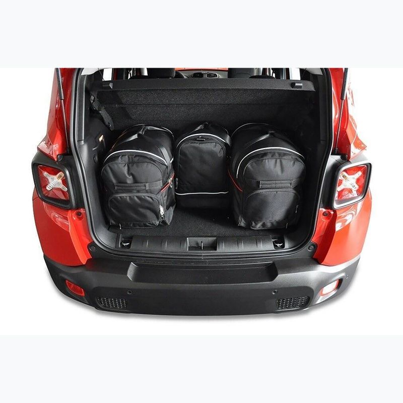 Set de genți pentru portbagaj KJUST Jeep Renegade 2014+ 4 buc. negru 16