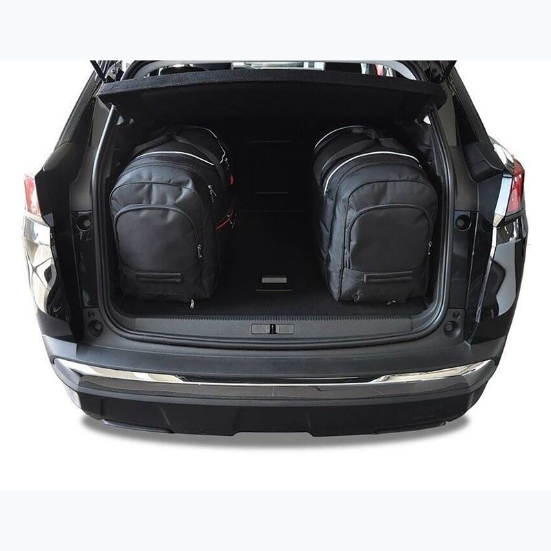 KJUST set bagaje Peugeot 3008 Hybrid Phev 2019+ 4 buc negru. 15