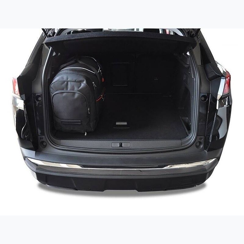 KJUST set bagaje Peugeot 3008 Hybrid Phev 2019+ 4 buc negru. 16
