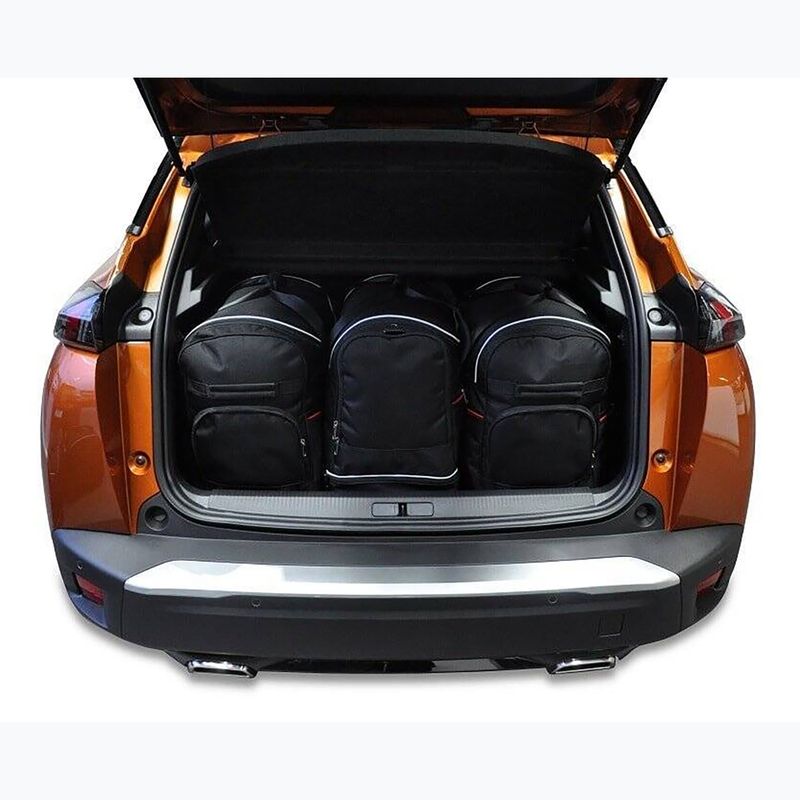 KJUST Peugeot 2008 set geantă portbagaj 2019+ 3 buc negru. 10