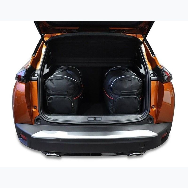 KJUST Peugeot 2008 set geantă portbagaj 2019+ 3 buc negru. 11