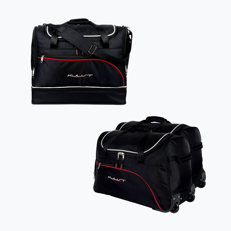 KJUST Renault Captur 2019+ set geantă compartiment bagaje 3 buc negru.