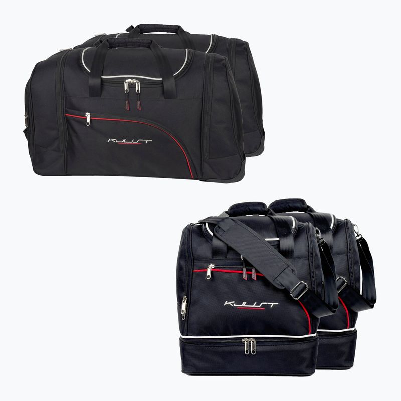 Set de genți pentru portbagaj KJUST Citroen C5 Aircross 2018+ 4 buc. black