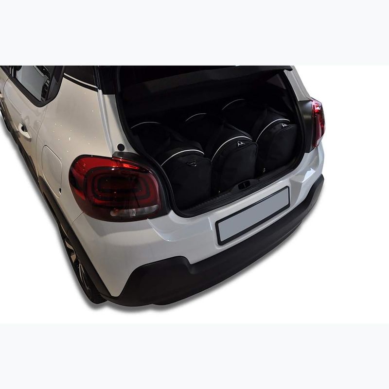 Set de genți pentru portbagaj KJUST Citroen C3 Hatchback 2016+ 3 buc. black 12