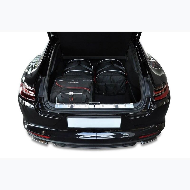 KJUST Porsche Panamera 2016+ 4 set de saci pentru compartimentul de bagaje negru 13