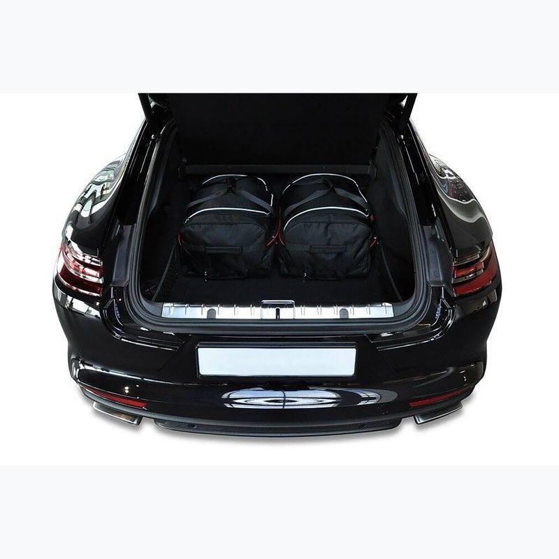 KJUST Porsche Panamera 2016+ 4 set de saci pentru compartimentul de bagaje negru 14