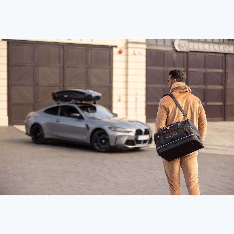 KJUST Porsche Panamera 2016+ 4 set de saci pentru compartimentul de bagaje negru 17