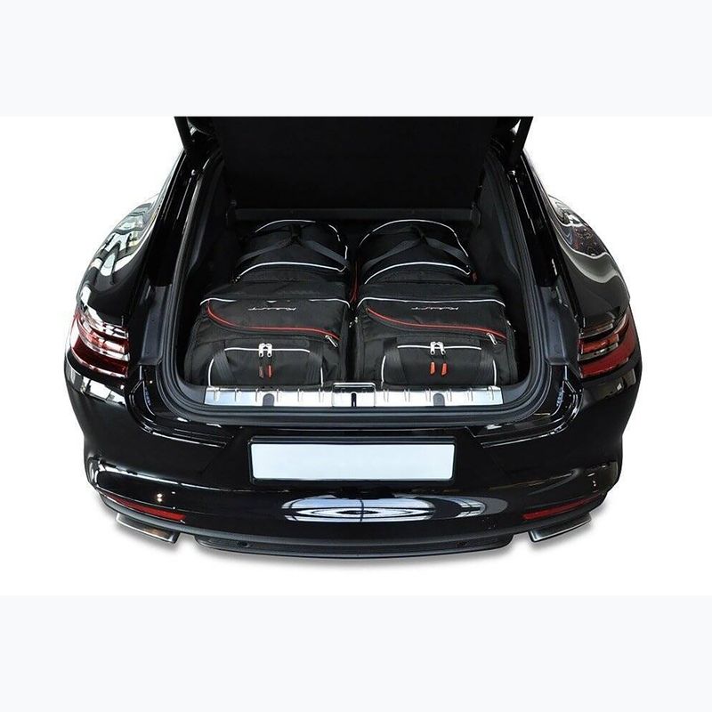 KJUST Porsche Panamera E-Hybrid 2016+ sac de boot set 4 buc negru. 11