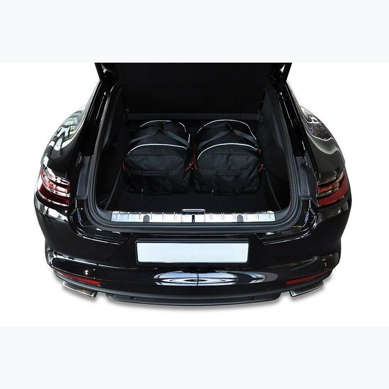 KJUST Porsche Panamera E-Hybrid 2016+ sac de boot set 4 buc negru. 13