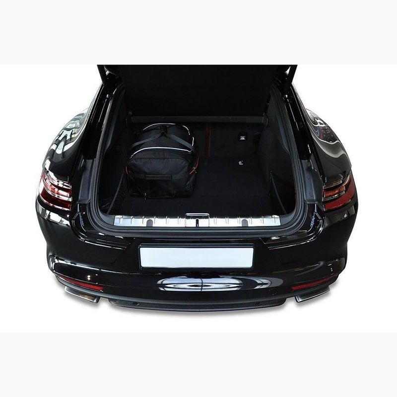 KJUST Porsche Panamera E-Hybrid 2016+ sac de boot set 4 buc negru. 14