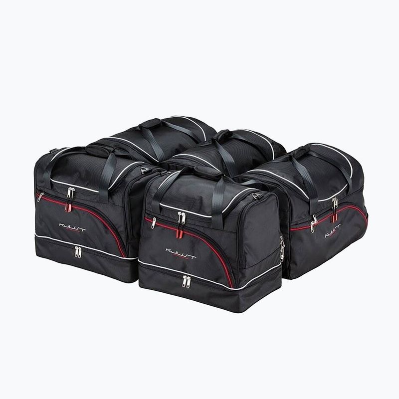 KJUST set geantă portbagaj Renault Megane Grandcoupe 2016+ 5 buc negru.