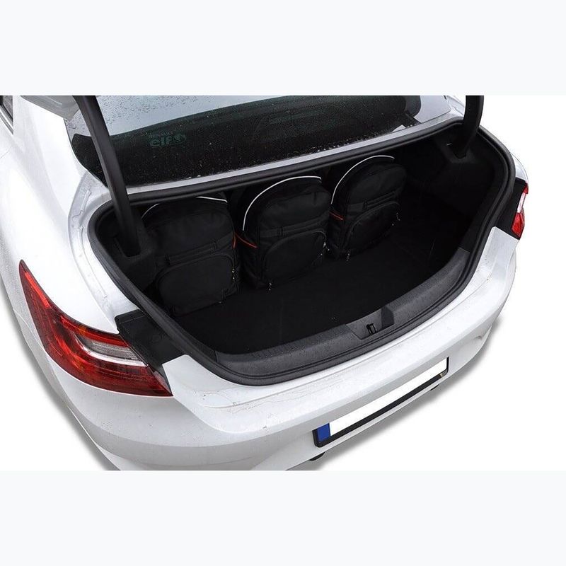 KJUST set geantă portbagaj Renault Megane Grandcoupe 2016+ 5 buc negru. 12