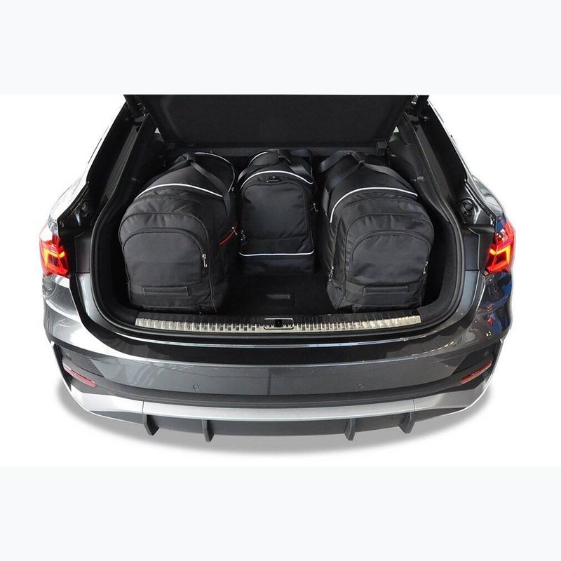 KJUST Audi Q3 Sportback set geantă portbagaj 2019+ 4 buc negru 17
