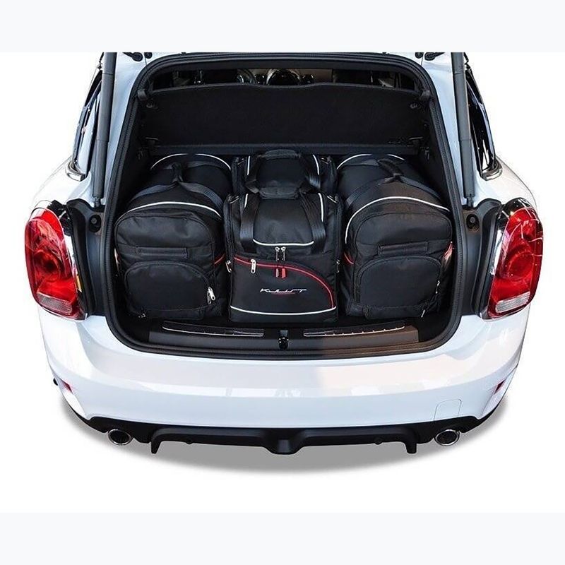 Set de genți pentru portbagaj KJUST Mini Countryman Plug-In Hybrid 2017-2023 4 buc. negru 12