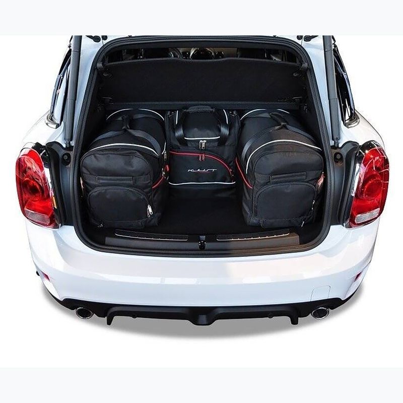 Set de genți pentru portbagaj KJUST Mini Countryman Plug-In Hybrid 2017-2023 4 buc. negru 13