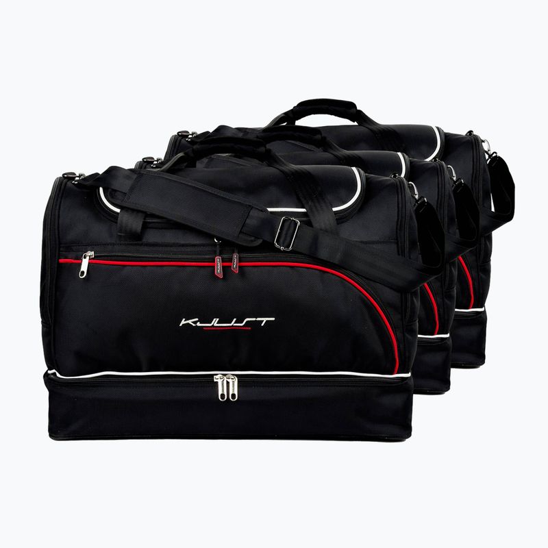 KJUST Renault Clio Hybrid 2020+ set de saci pentru bagaje 3 buc negru.