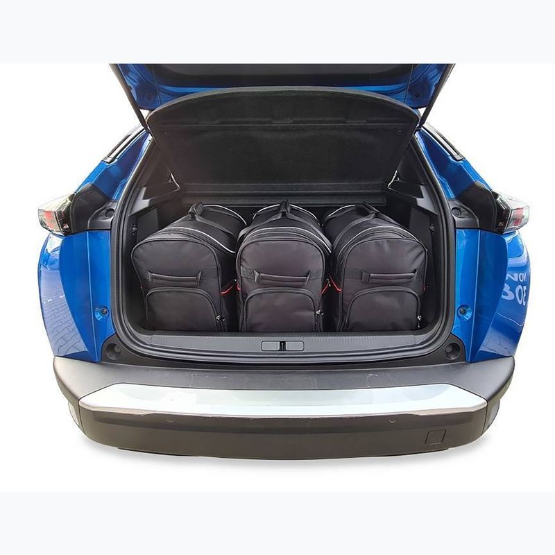 KJUST set bagaje Peugeot E-2008 2019+ 3 buc negru. 10