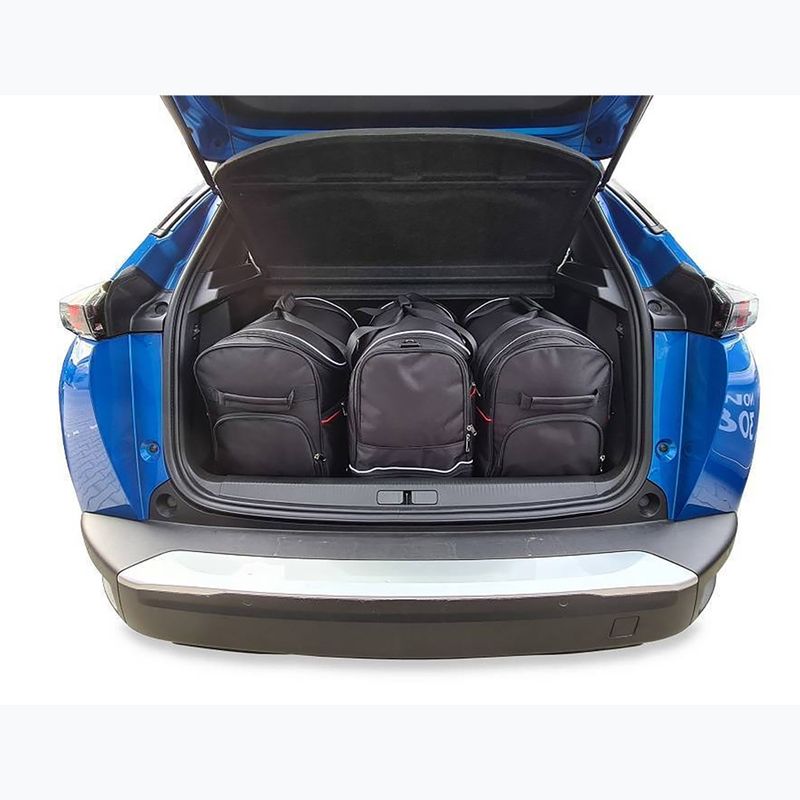 KJUST set bagaje Peugeot E-2008 2019+ 3 buc negru. 9