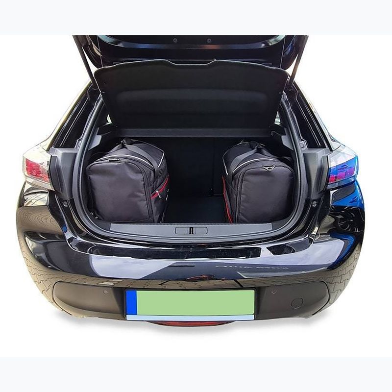 KJUST Peugeot E-208 set bagaje 2019+ 3 buc negru. 10