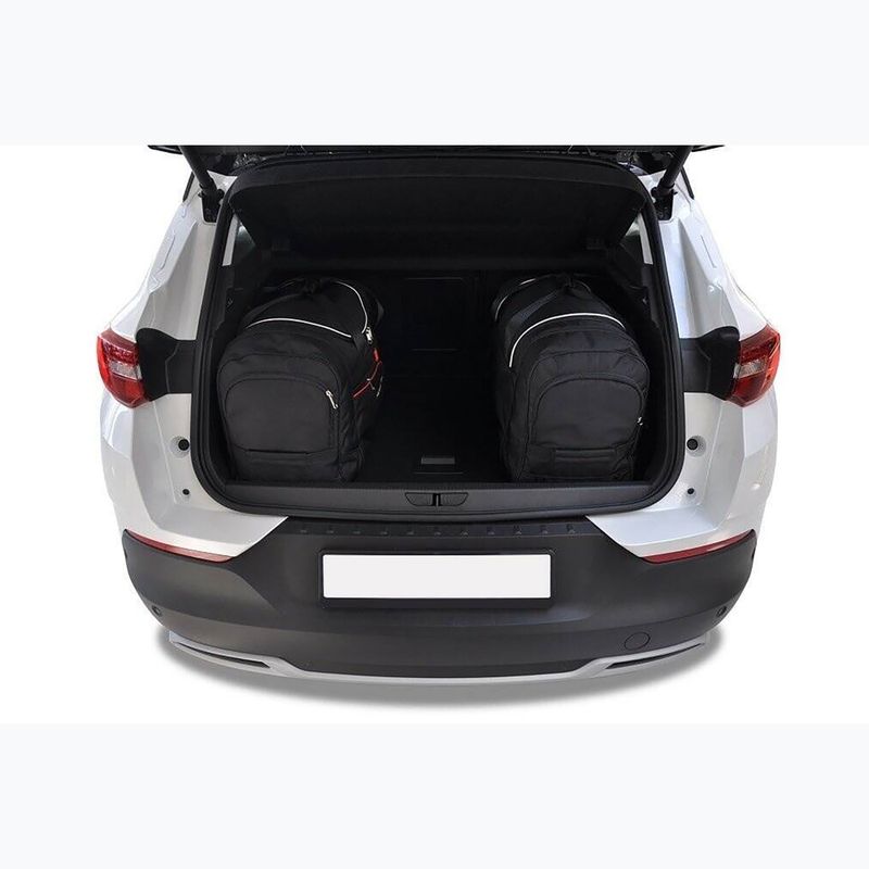KJUST set geantă portbagaj Opel Grandland X Phev 2019+ 4 buc negru. 14