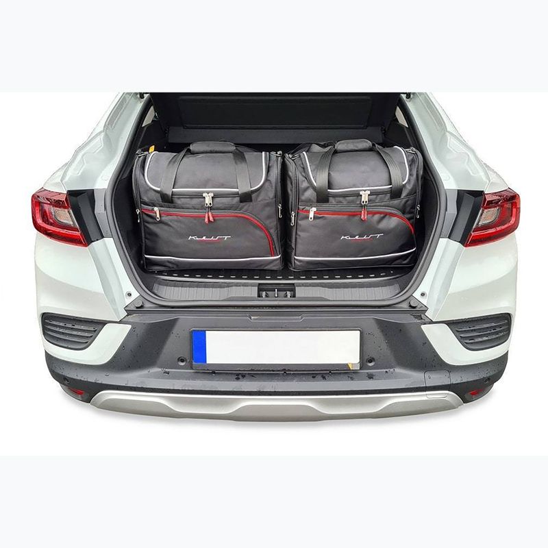 KJUST Renault Arkana Hybrid 2021+ bagaje compartiment sac set 4 buc negru. 11