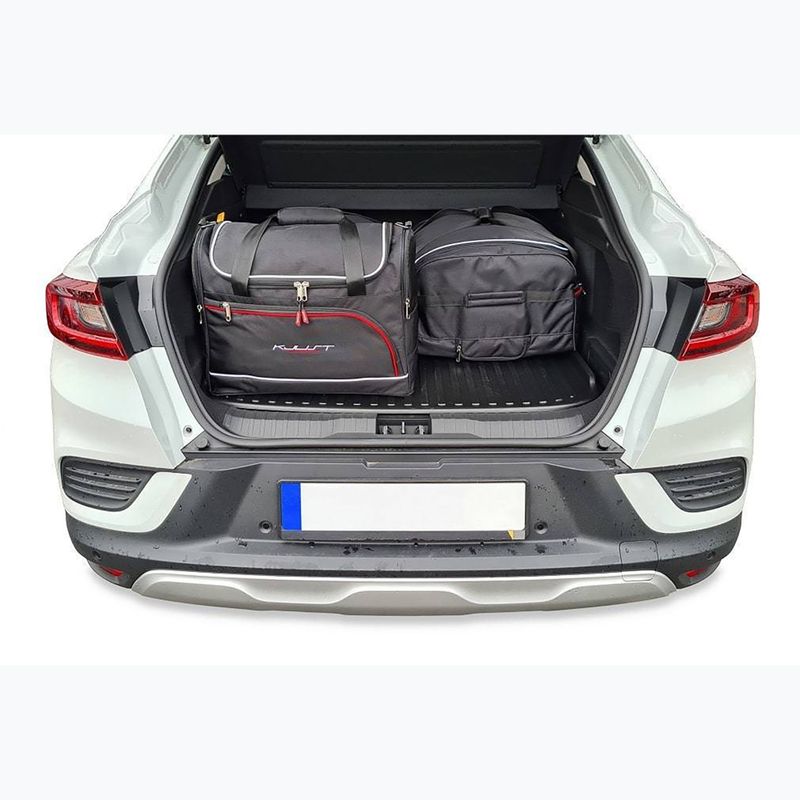 KJUST Renault Arkana Hybrid 2021+ bagaje compartiment sac set 4 buc negru. 12