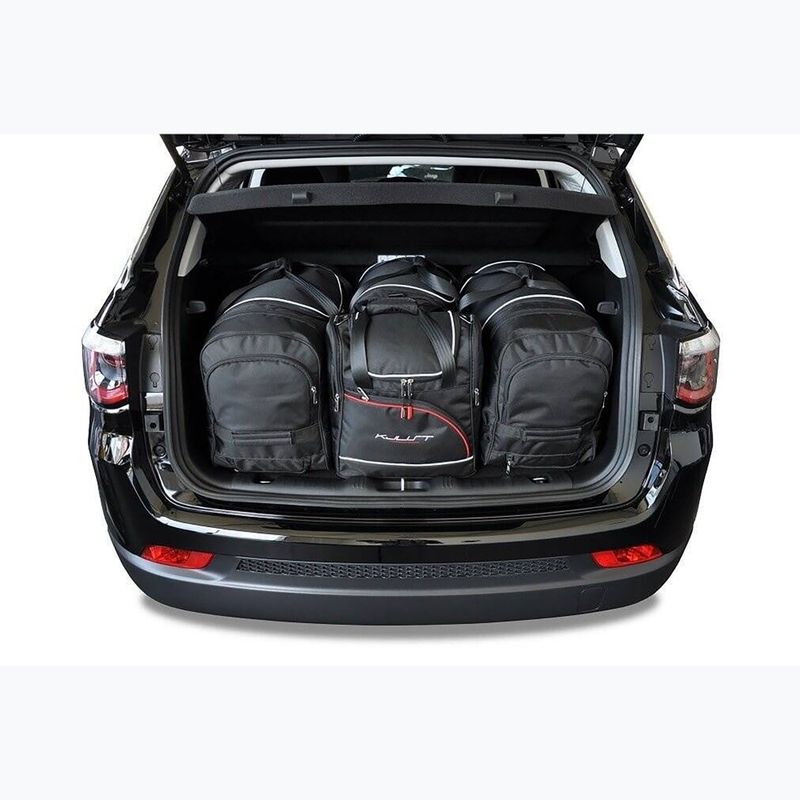 Set de genți pentru portbagaj KJUST Jeep Compass Phev 2020+ 4 buc. black 17